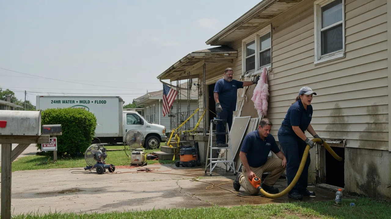 Water Damage Repair in Crescent, OK near me